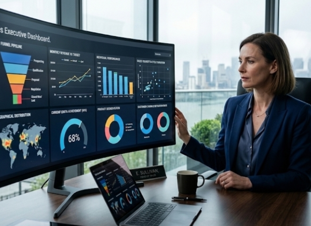 The Ideal Sales Dashboard A Strategic Guide for Executive Leadership